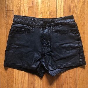 BDG faux high waisted shorts